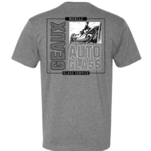 Sketched - Geaux Auto Glass Grey Tee