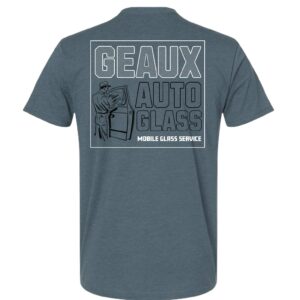 Vintage - Geaux Auto Glass Slate Blue Tee