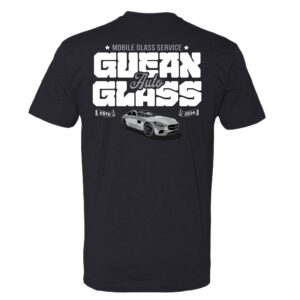 Old School - Geaux Auto Glass Black Tee